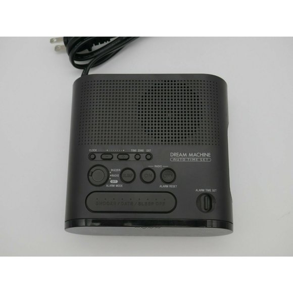 Sony Dream Machine ICF-C218 Auto Time Set Dual Alarm AM/FM Clock Radio Works - Picture 5 of 7